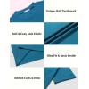 imageEkouaer Mens Mock Turtleneck Short Sleeve Knit T Shirts Slim Fit Basic Thermal Tops Lightweight Tee SXXXLBlue