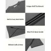 imageEkouaer Mens Mock Turtleneck Short Sleeve Knit T Shirts Slim Fit Basic Thermal Tops Lightweight Tee SXXXLDark Grey
