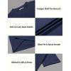 imageEkouaer Mens Mock Turtleneck Short Sleeve Knit T Shirts Slim Fit Basic Thermal Tops Lightweight Tee SXXXLNavy Blue