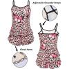 imageEkouaer Womens Cami Pajama Sets 2 Piece Cute Print Pjs Soft Tank Top ampamp Elastic Waist Shorts Camisole Lounge SetLeopard Butterfly