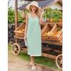 imageEkouaer Nightgowns for Women Sleeveless Night Gown Victorian Sleep Shirt with Pockets Ladies Pjs Lace Trim Sleepwear SXXLLight Green