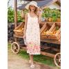 imageEkouaer Nightgowns for Women Sleeveless Night Gown Victorian Sleep Shirt with Pockets Ladies Pjs Lace Trim Sleepwear SXXLWatercolor Flowerspink