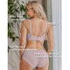 imageEkouaer Nursing Bra Wavy Breastfeeding Bras for Women Seamless Maternity Support Wireless Pregnancy Sleep BralettePink