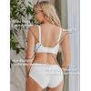 imageEkouaer Nursing Bra Wavy Breastfeeding Bras for Women Seamless Maternity Support Wireless Pregnancy Sleep BraletteWhite
