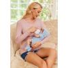 imageEkouaer Women 3 Packs Nursing Shirts Long Sleeve Maternity Tops Double Layer Breastfeeding Tees Round Neck Pregnancy BlouseBlack  Army Green  Dirty Pink