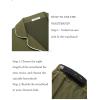 imageEkouaer Womens Maternity Nursing Pajama Sets Button Down Postpartum Pajamas Short Sleeve Breastfeeding ClothesArmy Green