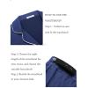 imageEkouaer Womens Maternity Nursing Pajama Sets Button Down Postpartum Pajamas Short Sleeve Breastfeeding ClothesBlue