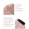 imageEkouaer Womens Maternity Nursing Pajama Sets Button Down Postpartum Pajamas Short Sleeve Breastfeeding ClothesPink