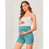 imageEkouaer Womens Maternity Shorts Over The Belly Pregnancy Lounge Summer Workout Running Pajama Sleep Short with Pockets SXXLGreen