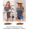 imageEkouaer Womens Pajama Sets Short Sleeve Short Sets 2 Piece Sleepwear Soft Lounge Sets with PocketSXXLMedium Grey