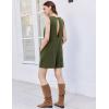 imageEkouaer Womens Romper Summer Sleeveless Jumpsuit Casual Short Overalls with Pocket 2025Army Green