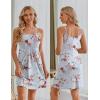 imageEkouaer Womens Sleeveless Nursing Dress Summer Breastfeeding Dresses Adjustable Strap Maternity ClothesLight White Foral