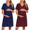 Navy Blue/Dark Red