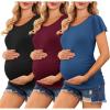 Black / Wine Red / Dark Blue(3pcs)