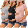 Light Grey / Black / Pink(3pcs)