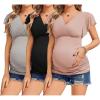 Light Grey / Black / Pink(3pcs)