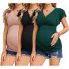 Pink / Black / Lake Green(3pcs)