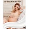 imageEkouaer Nursing Bras for Breastfeeding Ribbed Seamless Ultra Comfort Maternity Bralette Wireless Pregnancy Sleep BraBeige