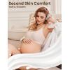 imageEkouaer Nursing Bras for Breastfeeding Ribbed Seamless Ultra Comfort Maternity Bralette Wireless Pregnancy Sleep BraCream Maple Sugar