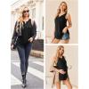 imageEkouaer Womens Maternity Nursing Tank Tops Sleeveless Breastfeeding Shirts Double Layer Summer Pregnancy ClothesBlack
