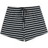 imageEkouaer Women Pajama Shorts Comfy Lounge Bottom with Pockets Stretch Strip Sleepwear Drawstring Pj Bottoms Sleep ShortsBlack Strip