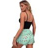 imageEkouaer Women Pajama Shorts Comfy Lounge Bottom with Pockets Stretch Strip Sleepwear Drawstring Pj Bottoms Sleep ShortsGreen Avocado