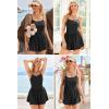 imageEkouaer Womens Summer Sleeveless Workout Rompers Athletic Jumpsuit Double Lined Shorts One Piece Gym Yoga Clothes XSXLBlack