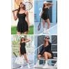 imageEkouaer Womens Summer Sleeveless Workout Rompers Athletic Jumpsuit Double Lined Shorts One Piece Gym Yoga Clothes XSXLBlack