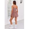 imageEkouaer Womens Summer Sleeveless Workout Rompers Athletic Jumpsuit Double Lined Shorts One Piece Gym Yoga Clothes XSXLDark Pink