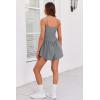 imageEkouaer Womens Summer Sleeveless Workout Rompers Athletic Jumpsuit Double Lined Shorts One Piece Gym Yoga Clothes XSXLGrey