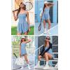 imageEkouaer Womens Summer Sleeveless Workout Rompers Athletic Jumpsuit Double Lined Shorts One Piece Gym Yoga Clothes XSXLLight Blue