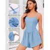 imageEkouaer Womens Summer Sleeveless Workout Rompers Athletic Jumpsuit Double Lined Shorts One Piece Gym Yoga Clothes XSXLLight Blue