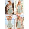 imageEkouaer Womens Summer Sleeveless Workout Rompers Athletic Jumpsuit Double Lined Shorts One Piece Gym Yoga Clothes XSXLLight Green