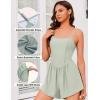 imageEkouaer Womens Summer Sleeveless Workout Rompers Athletic Jumpsuit Double Lined Shorts One Piece Gym Yoga Clothes XSXLLight Green