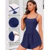 imageEkouaer Womens Summer Sleeveless Workout Rompers Athletic Jumpsuit Double Lined Shorts One Piece Gym Yoga Clothes XSXLNavy Blue