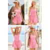 imageEkouaer Womens Summer Sleeveless Workout Rompers Athletic Jumpsuit Double Lined Shorts One Piece Gym Yoga Clothes XSXLPink