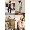 imageEkouaer Womens Sleeveless Jumpsuit Loose Spaghetti Strap Baggy Overalls Jumpers Casual Long Pants Rompers with Pockets 2025Black