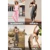 imageEkouaer Womens Sleeveless Jumpsuit Loose Spaghetti Strap Baggy Overalls Jumpers Casual Long Pants Rompers with Pockets 2025Blue