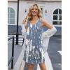 imageEkouaer Nightgowns for Women Tank Sleep Shirts Sleeveless Sleep Dress with Pockets Wide Strap NightshirtsGrey Tie Dye