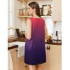 imageEkouaer Nightgowns for Women Tank Sleep Shirts Sleeveless Sleep Dress with Pockets Wide Strap NightshirtsPurple Tie Dye