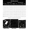 imageEkouaer Pajamas Set for Women Short Sleeve Sleepwear Button Down Pjs Soft 2 Piece Lounge SetsBlack With Stars