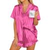 Striped Hot Pink