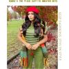imageEkouaer Striped Lounge Set 2 Piece Sweater Matching Outfits Travel Knit Clothing Sets for WomenGreen
