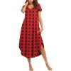 Black Red Plaid