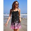 imageEkouaer Nightgowns for Women Spaghetti Strap Night Gown Sleeveless Sleep Dress Chemise SleepwearCherry Blossoms
