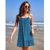 imageEkouaer Nightgowns for Women Spaghetti Strap Night Gown Sleeveless Sleep Dress Chemise SleepwearDog Footprints