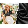 imageEkouaer Satin Pajama Set for Women Button Up 2 Piece Silky Pj Shorts Set Soft Sleepwear Short Sleeve LoungewearBlack