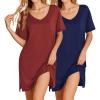 Wine Red/Navy Blue