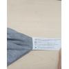 imageEkouaer Nightgown for Women Bamboo Viscose Sleepshirt short sleeve Nightshirt V Neck T shirt Night gown Boyfriend SleepwearLight Grey