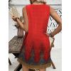 imageEkouaer Nightgown for Women Tank Night Gown Sleeveless Sleep Shirt Button Night Shirt with Pockets Soft Sleep DressFloral Red